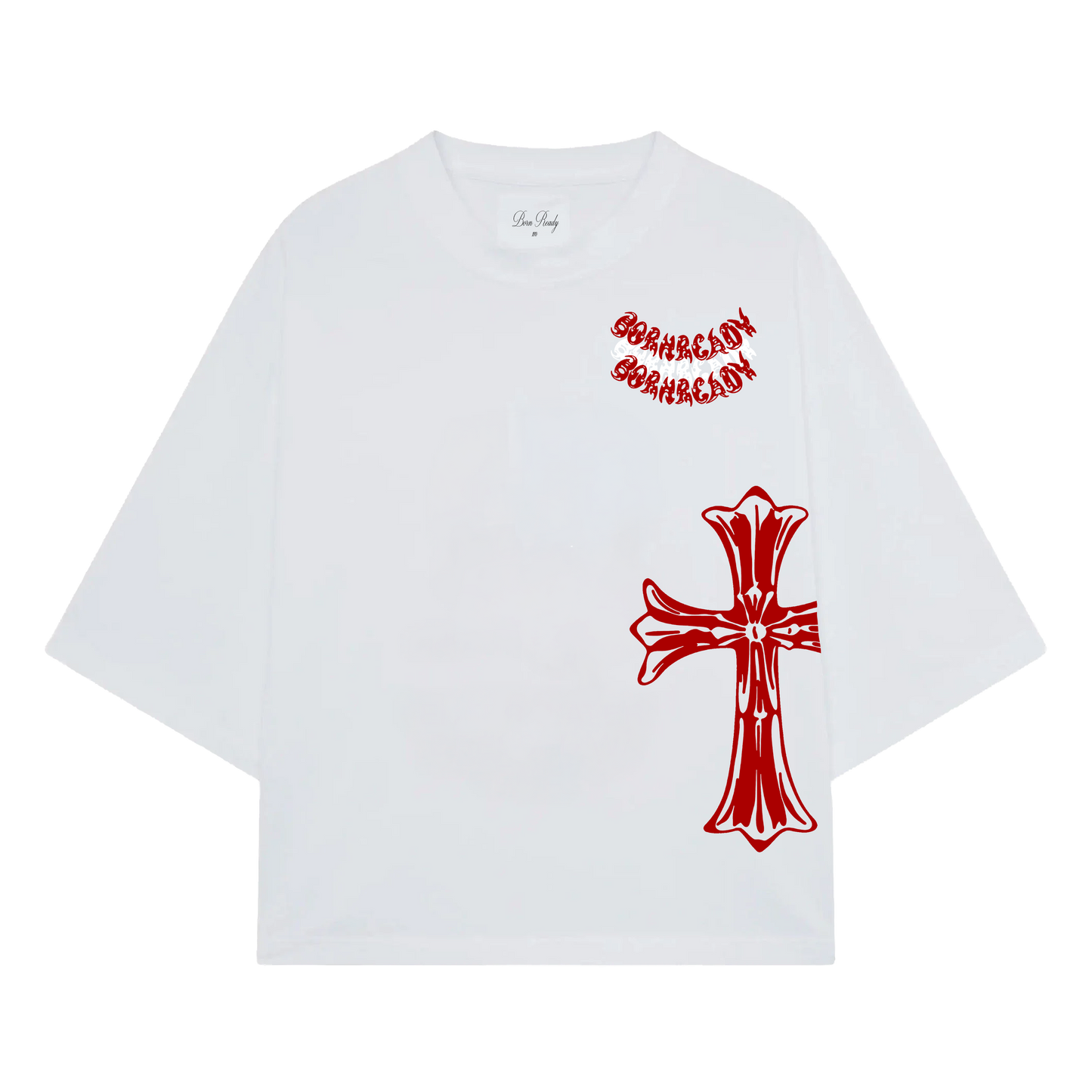 "Born Ready" White Tee
