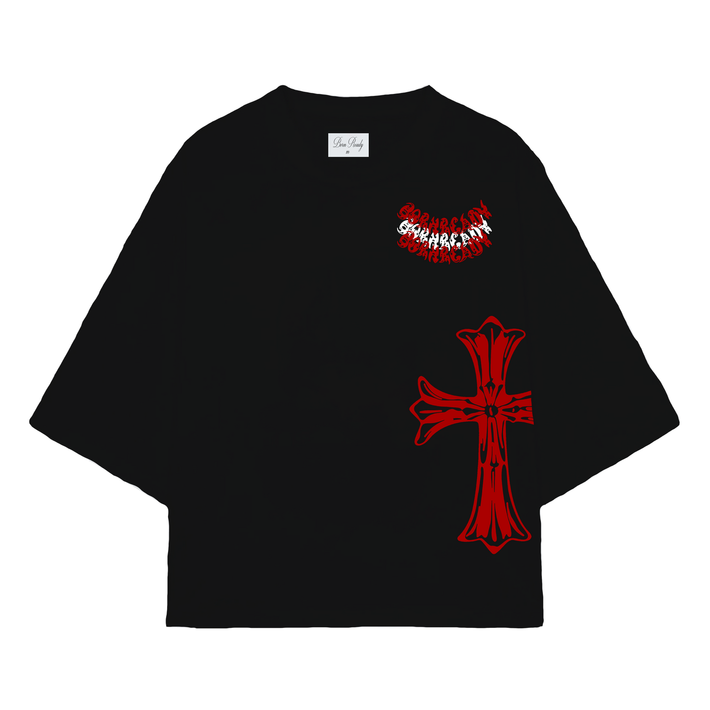 "Born Ready" Black Tee