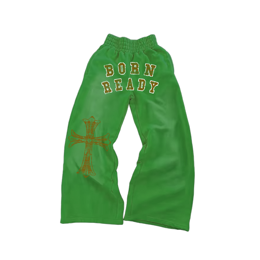 "University" Green Sweatpants
